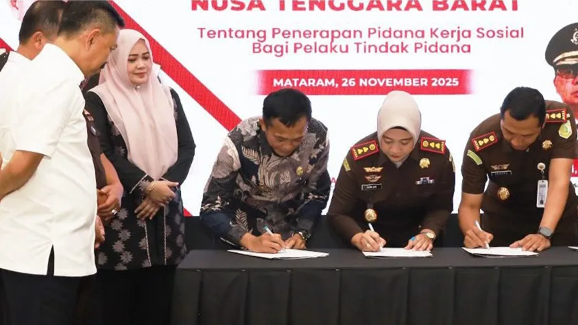 Kejaksaan sewilayah Hukum NTB Jalin Sinergi dengan Pemda dalam Penerapan Pidana Kerja Sosial