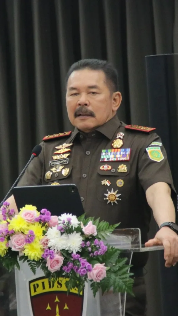 Jaksa Agung ST Burhanuddin memberikan arahan dalam Bimtek Pidsus Kejaksaan RI