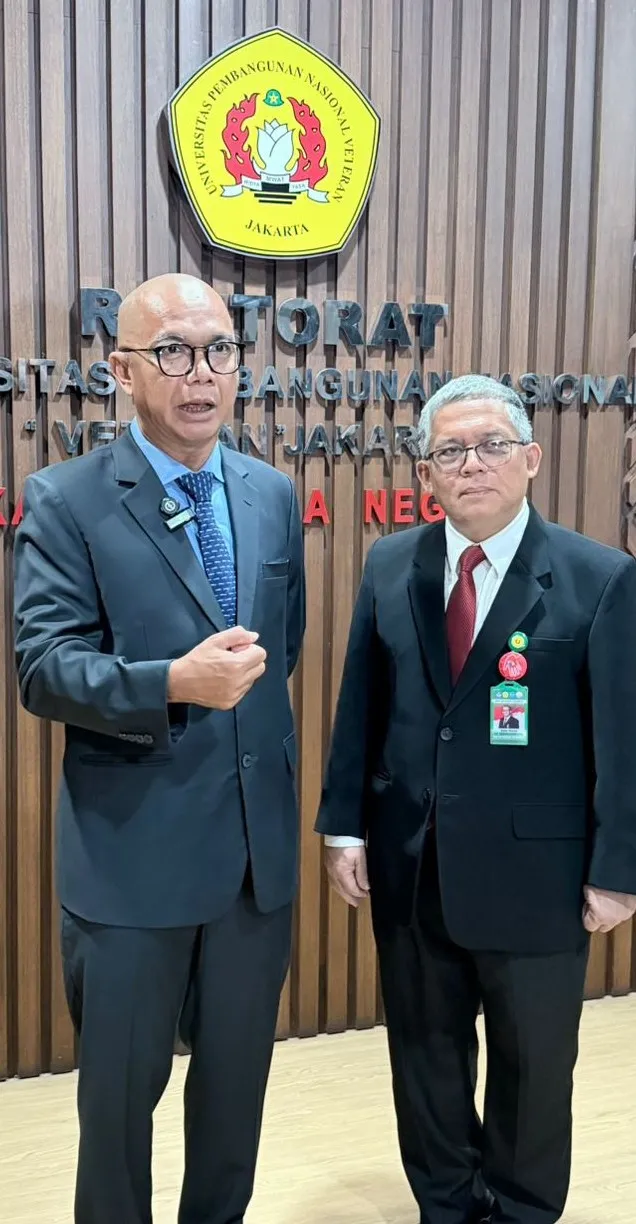 Jamintel Prof Dr Reda Manthovani memberikan orasi ilmiah di acara Dies Natalis  ke-48 UPN Veteran Jakarta