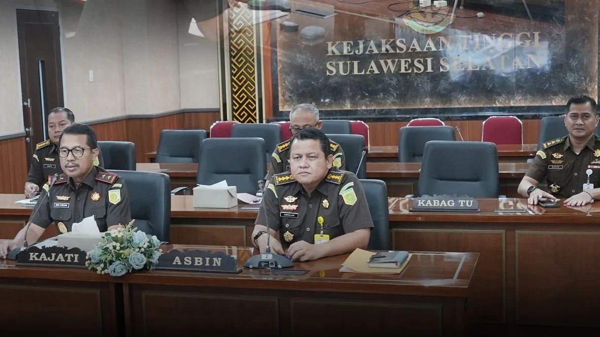 Kajati Sulsel dan jajaran pimpinan
