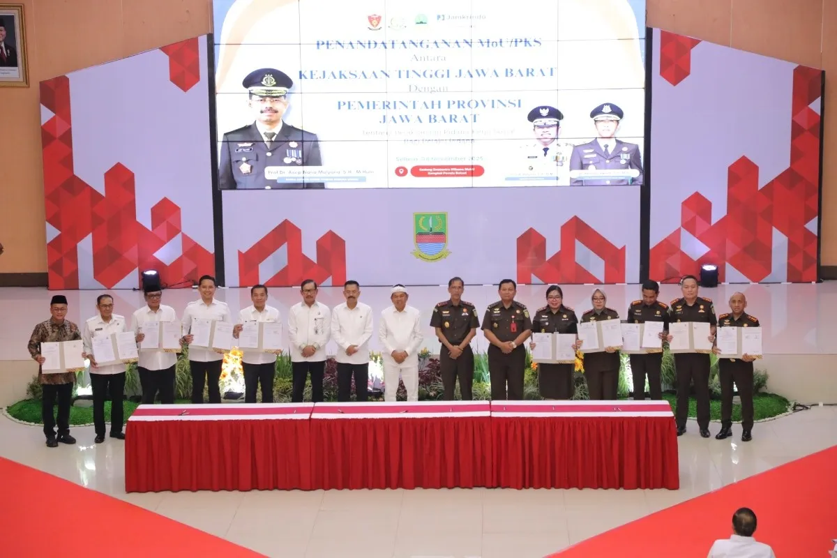 Jelang Penerapan KUHP 2026, Kejaksaan dan Pemda se-Jabar Jalin Sinergi Persiapkan Pidana Kerja Sosial