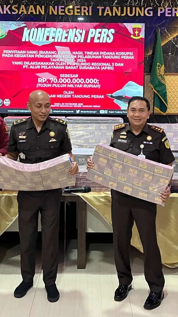 Kejari Tanjung Perak Sita uang Rp70 miliar Terkait Perkara Dugaan Korupsi Kolam Pelabuhan