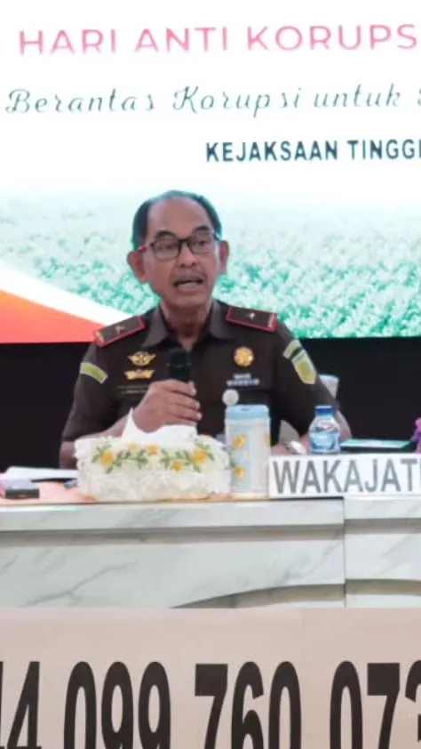 Wakil Kepala Kejaksaan Tinggi Bengkulu, Dr. Muslikhuddin, S.H., M.H