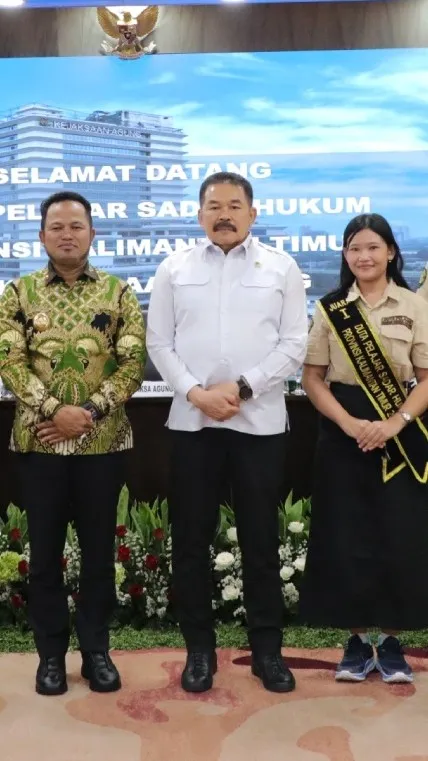 Dukung Penuh Program Pelajar Sadar Hukum Kaltim, Jaksa Agung Berharap Generasi Muda Menjadi Teladan Integritas
