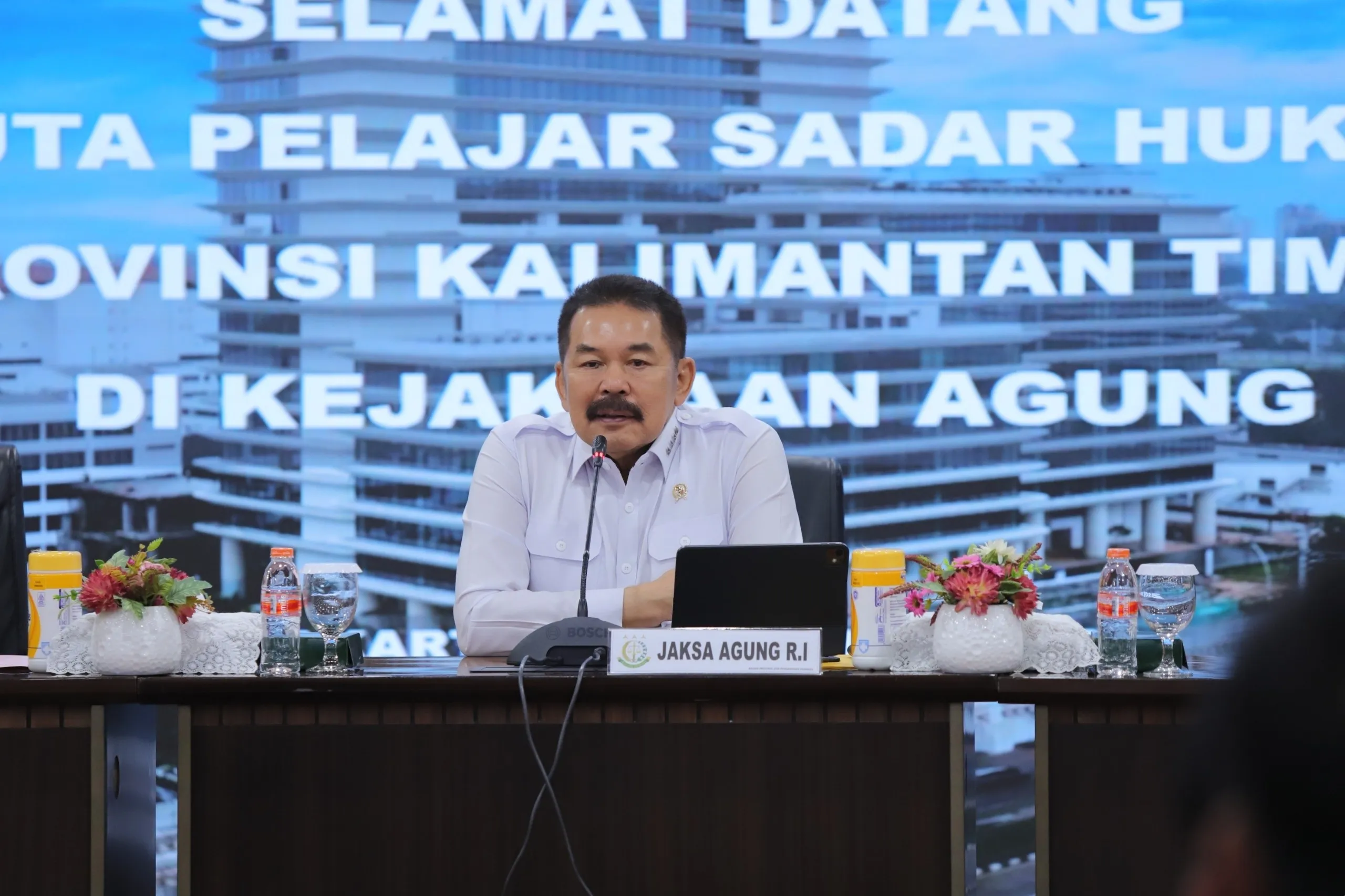 Dukung Penuh Program Pelajar Sadar Hukum Kaltim, Jaksa Agung Berharap Generasi Muda Menjadi Teladan Integritas