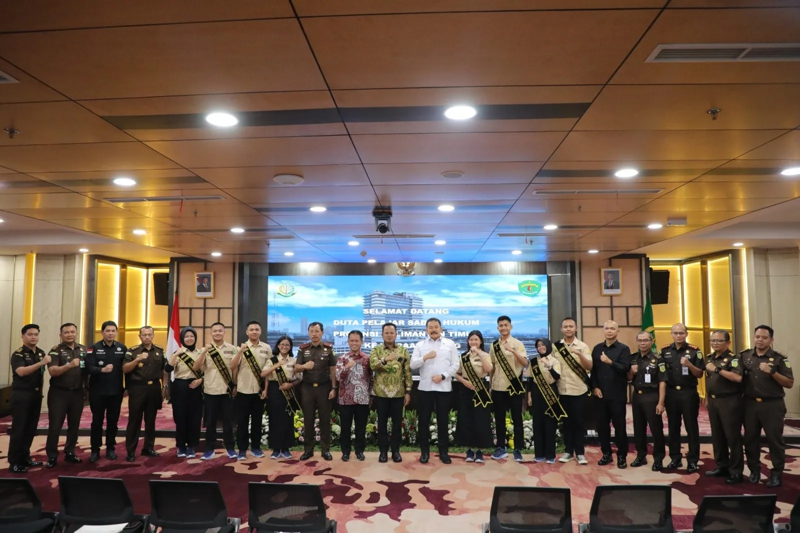Jaksa Agung Dukung Penuh Duta Pelajar Sadar Hukum Kaltim untuk Memupuk Generasi Muda Menjadi Insan Berintegritas