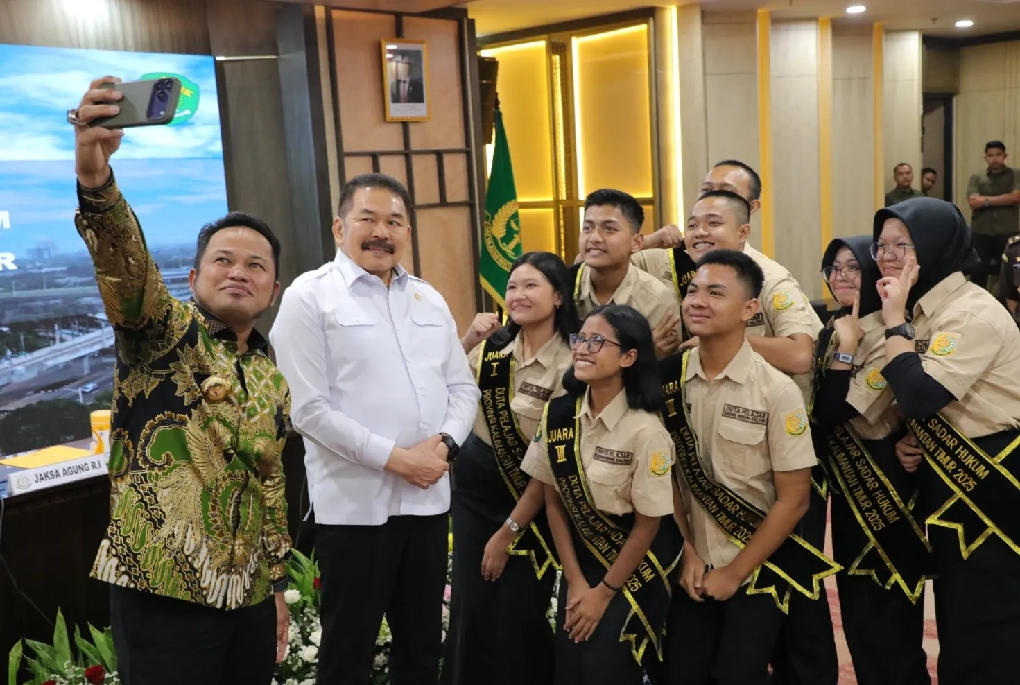 Dukung Penuh Program Pelajar Sadar Hukum Kaltim, Jaksa Agung Berharap Generasi Muda Menjadi Teladan Integritas