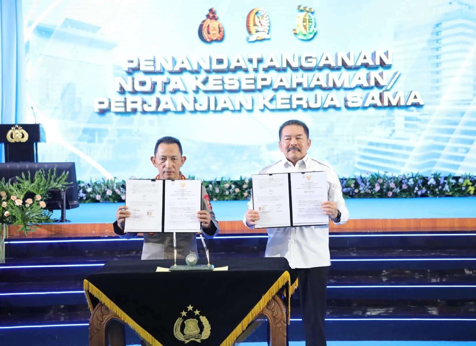 Kejaksaan dan Polri Perkuat Sinergitas Melalui Penandatanganan MoU Sambut KUHP dan KUHAP Baru