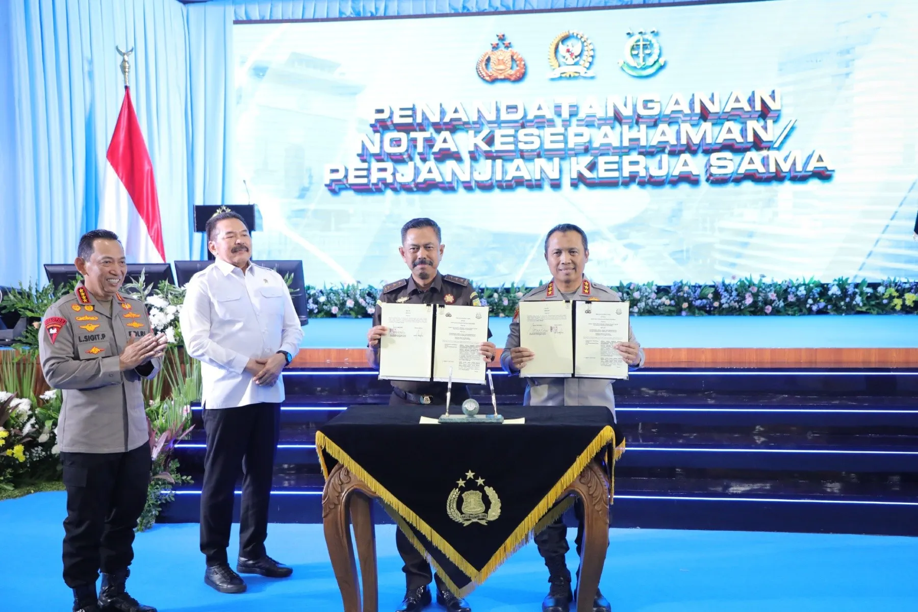 Kejaksaan dan Polri Perkuat Sinergitas Melalui Penandatanganan MoU Sambut KUHP dan KUHAP Baru