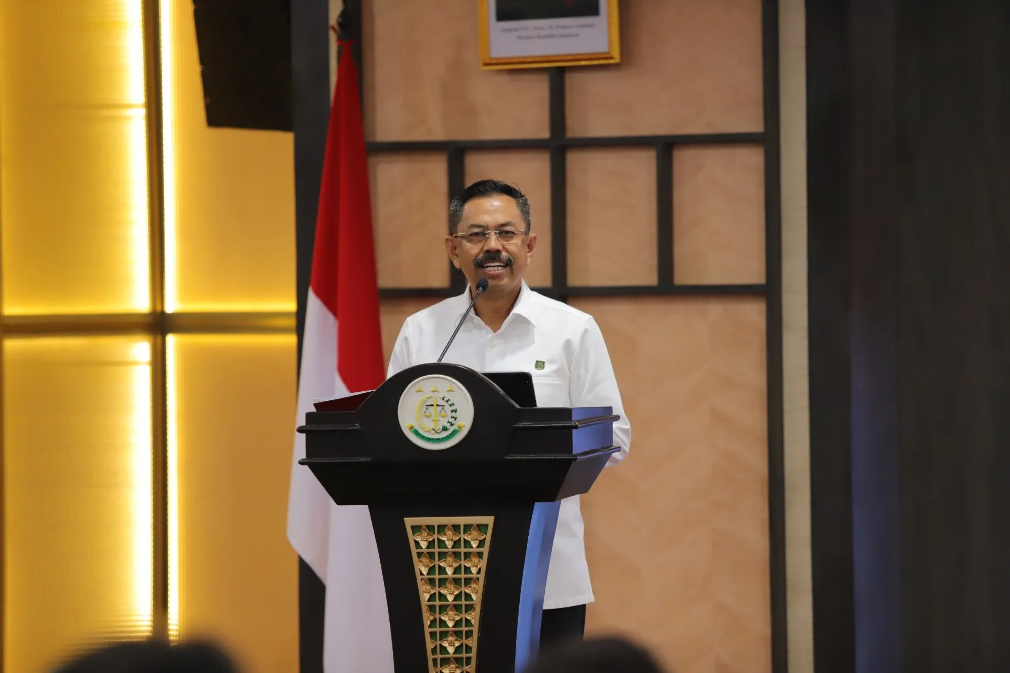 Plt Wakil Jaksa Agung sekaligus Ketua Tim Pengarah Reformasi Birokrasi Asep N. Mulyana