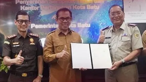 Pertama di Indonesia, Kejari Batu Pulihkan Aset Pemkot Senilai Rp34,4 Miliar