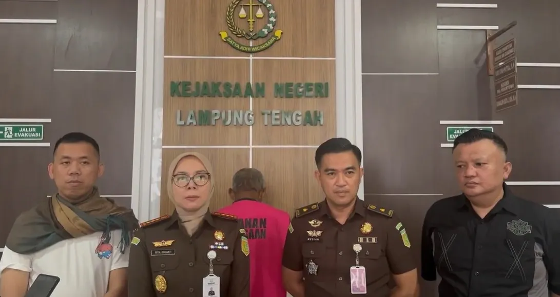 Dikejar Sampai ke Hutan, Tim Tabur Kejari Lampung Tengah Tangkap DPO Terakhir