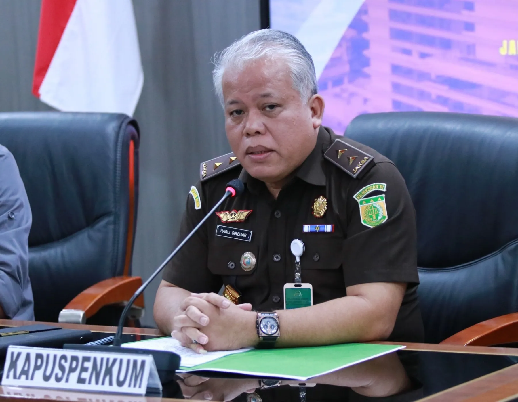 Kapuspenkum Kejagung Dr Harli Siregar, S.H., M.Hum