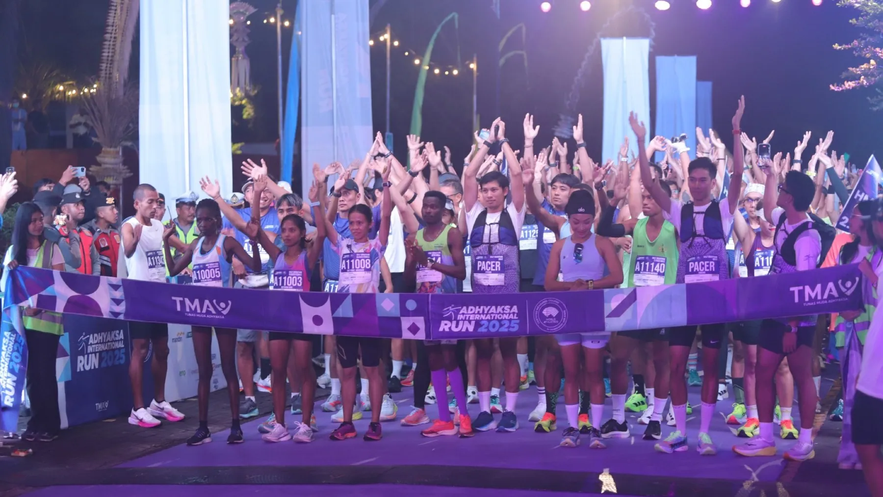 Taruna Muda Adhyaksa Menggelar event tahunan Adhyaksa International Run 2025 di Bali, Minggu. 27 April 2025