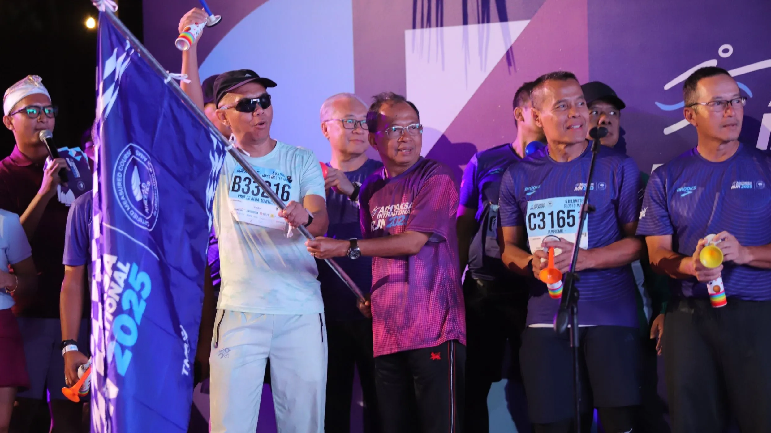 Taruna Muda Adhyaksa Menggelar event tahunan Adhyaksa International Run 2025 di Bali, Minggu. 27 April 2025