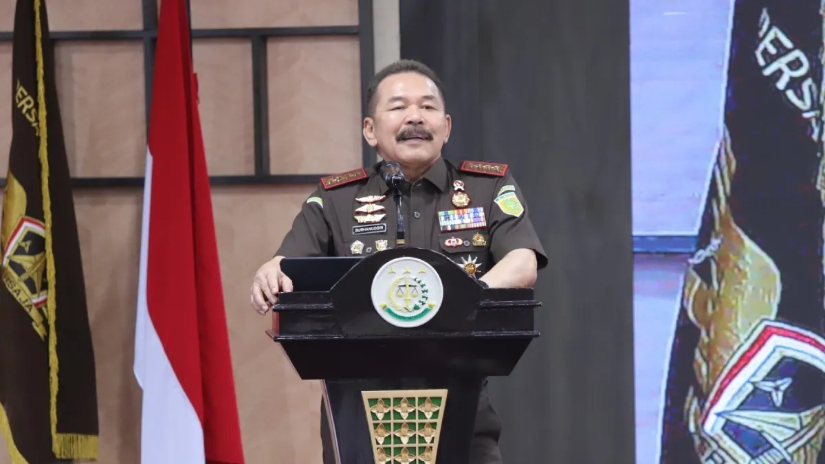 Jaksa Agung STY Burhanuddin  Tegaskan Komitmen Transformasi Kejaksaan    yang Berkeadilan, Humanis, Akuntabel, dan Modern dalam peringatan HUT PERSAJA ke-74