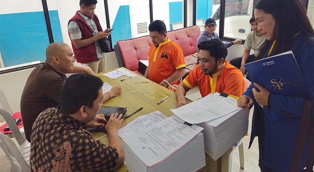 Mantan Kasat Narkoba Polresta Barelang, Kompol Satria Nanda Cs Jalani persidangan