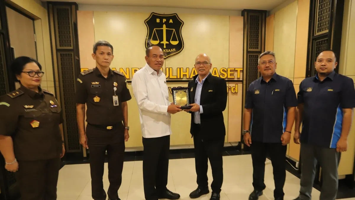 BPA Kejaksaan RI menerima kunjungan delegasi NFCC Malaysia di Jakarta, Kamis, 16 Mei 2025