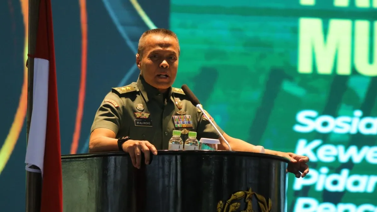 Jaksa Agung Muda Pidana Militer (JAM-Pidmil) Kejaksaan Agung, Mayjend TNI Dr. M. Ali Ridho