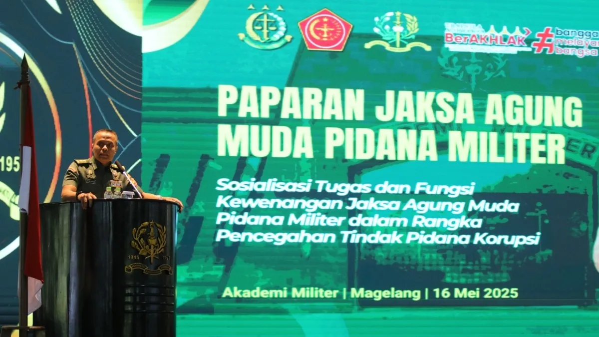 JAM-Pidmil dan Puspenkum gelar Jaksa Masuk Kampus di Akademi Militer (Akmil) Magelang