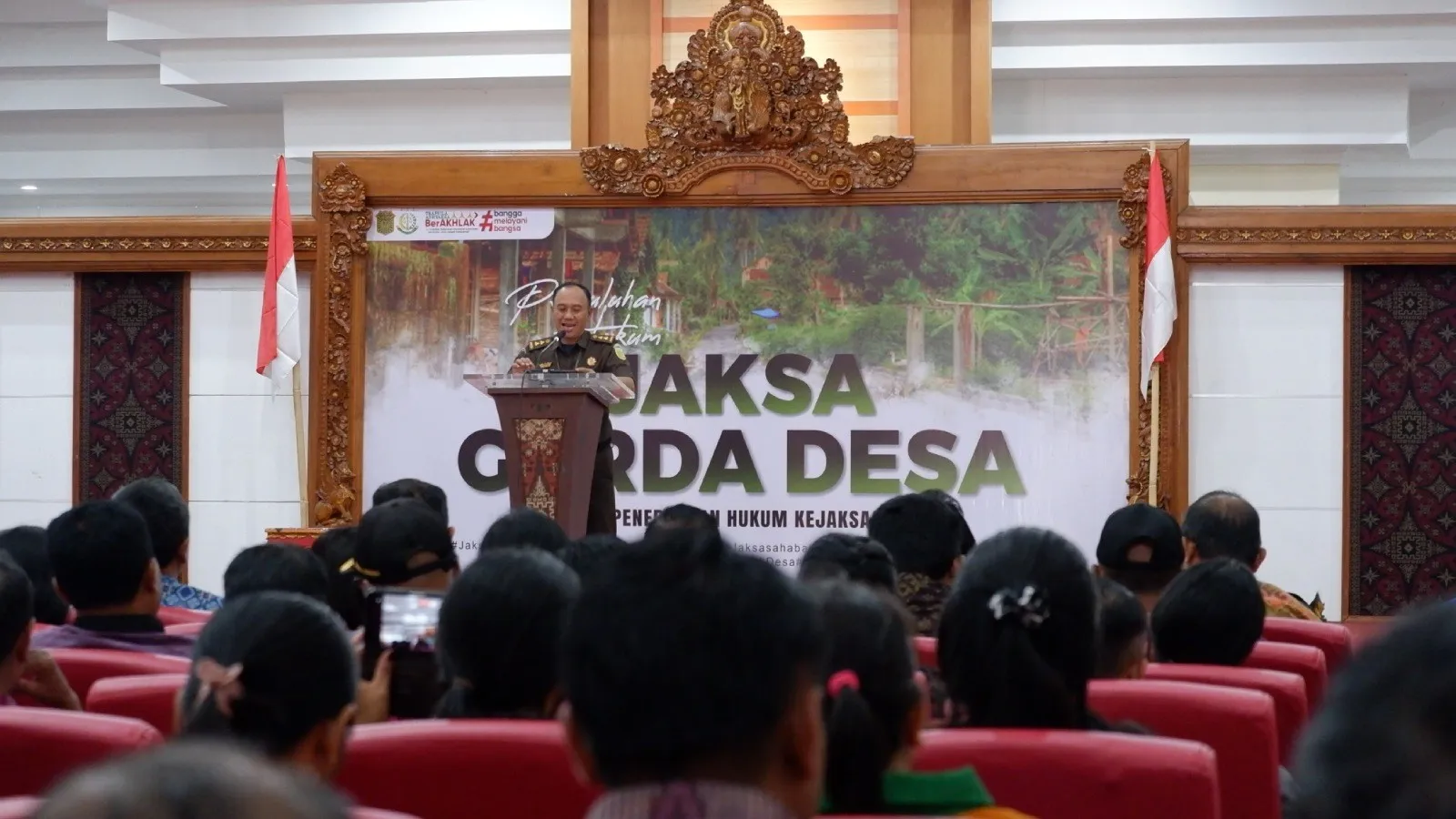 Puspenkum Kejaksaan RI menggelar penyluhan hukum tema Jaksa Garda Desa (Jaga Desa)