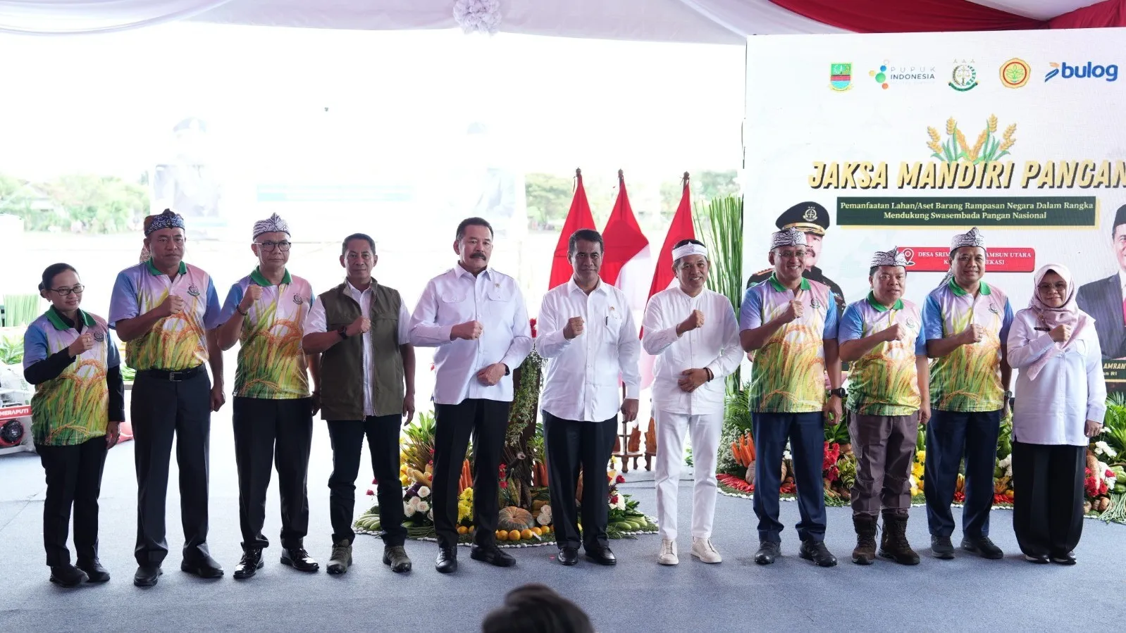 Luncurkan Program Jaksa Mandiri Pangan, Jaksa Agung: Bukti Hukum Sebagai Instrumen Pembangunan