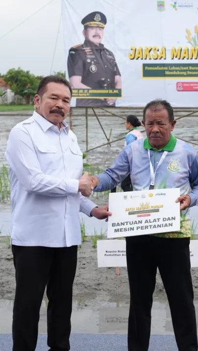 Luncurkan Program Jaksa Mandiri Pangan, Jaksa Agung: Bukti Hukum Sebagai Instrumen Pembangunan