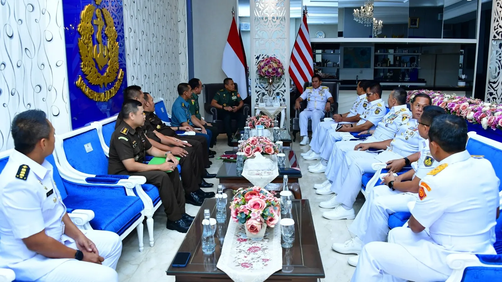 Kunjungi KSAL , JAM-Pidmil Tingkatkan Koordinasi  Penegakan Hukum Koneksitas