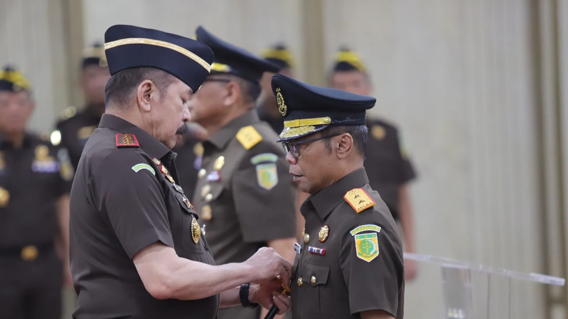 Pelantikan Kajati Jateng