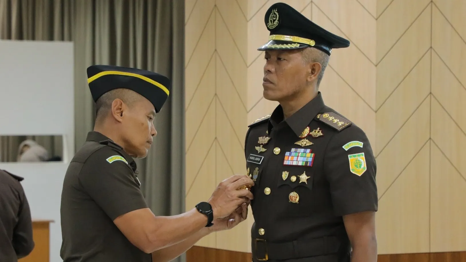 Letkol Cpm Hairul Arifini dilantik sebagai Kepala Subdirektorat Koordinasi Penindakan pada Direktorat Penindakan JAM PIDMIL pada Selasa, 6 Mei 2025