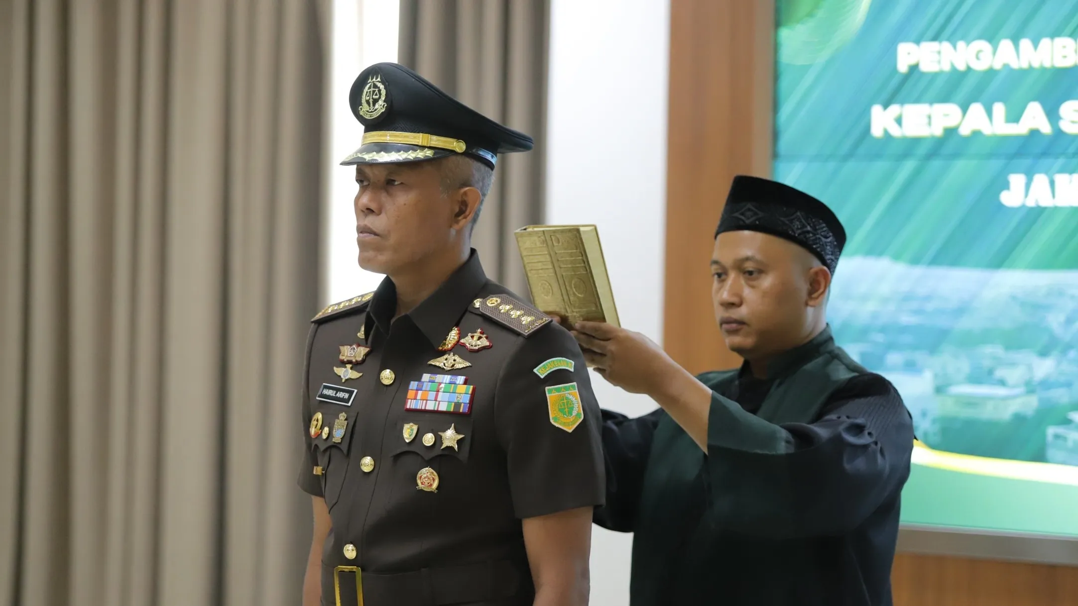JAM-Pidmil Lantik Letkol Cpm Hairul Arifini Sebagai Kepala Subdirektorat Koordinasi Penindakan pada Direktorat Penindakan