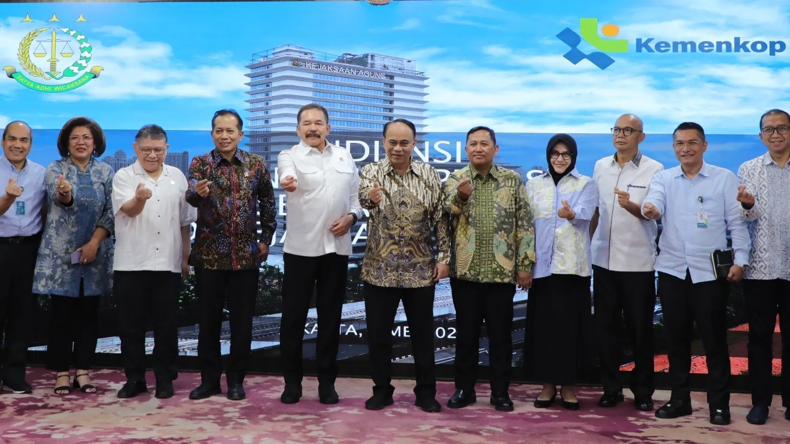 Kejagung dan Kemenkop sepakat mengawal program Koperasi Merah Putih yang bakal menyasar 80 ribu desa/kelurahan