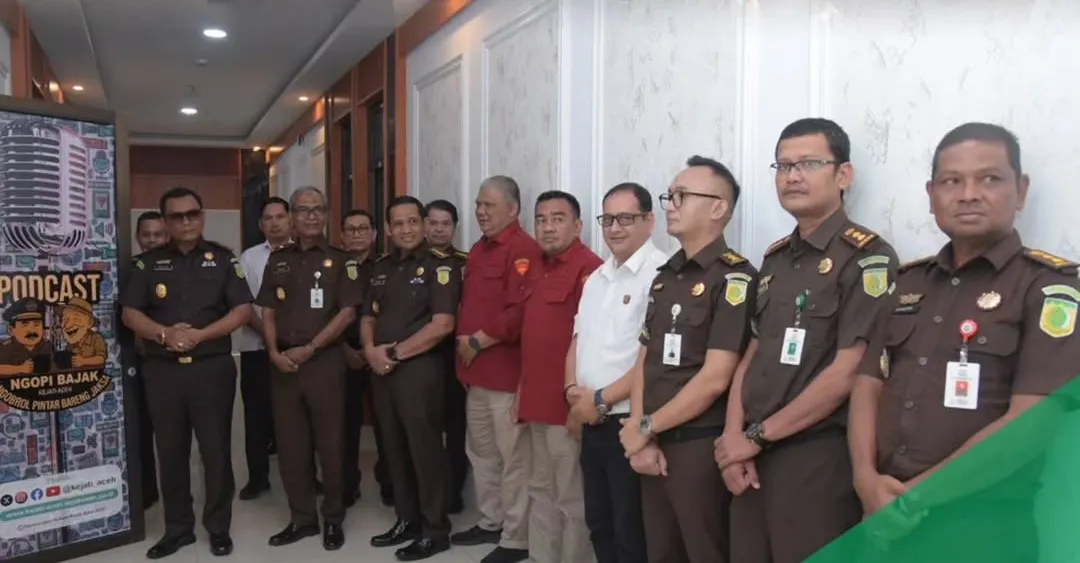 Kejaksaan Aceh resmikan ruang podcast