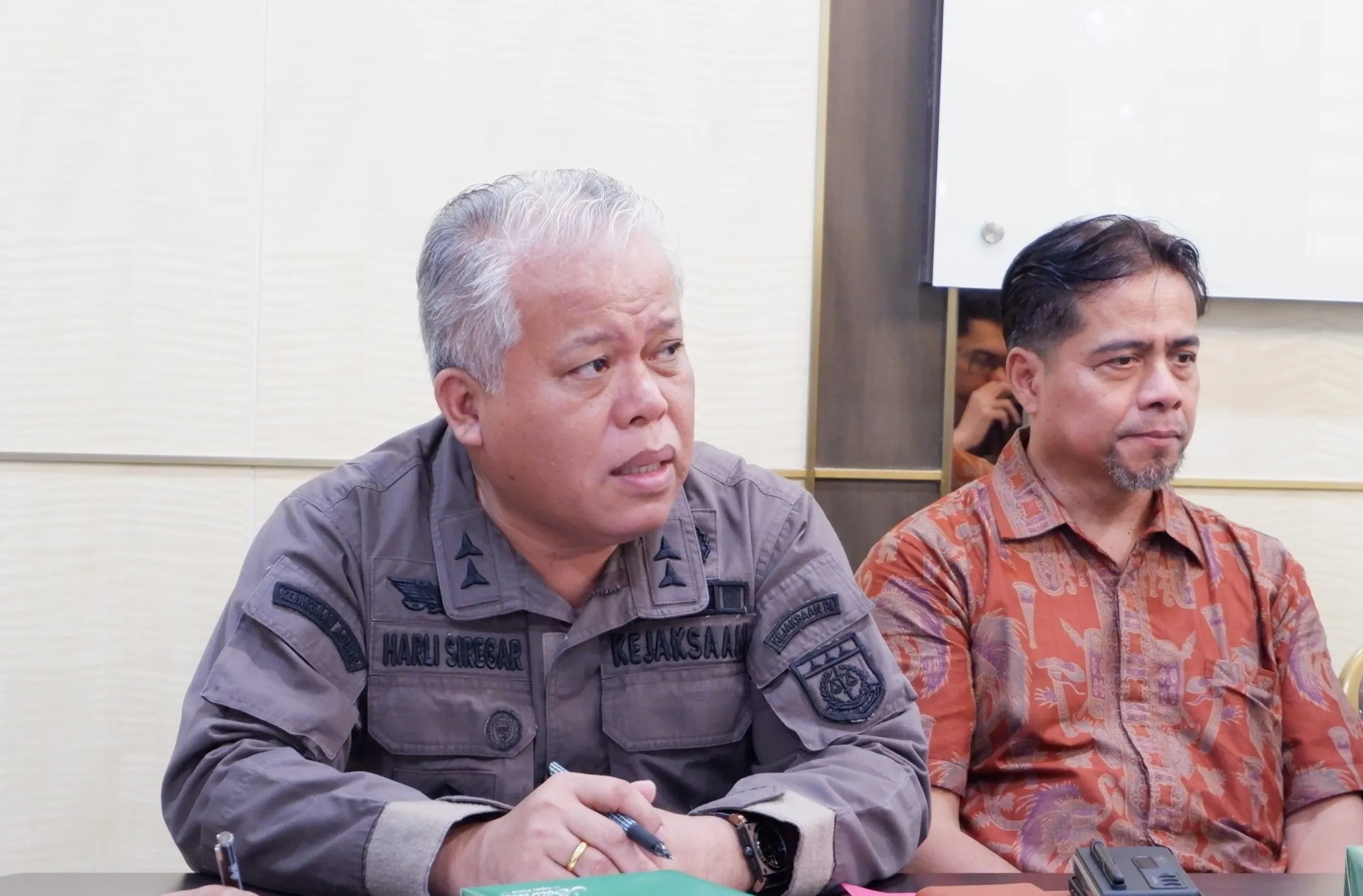 Kepala Pusat Penerangan Hukum Harli Siregar