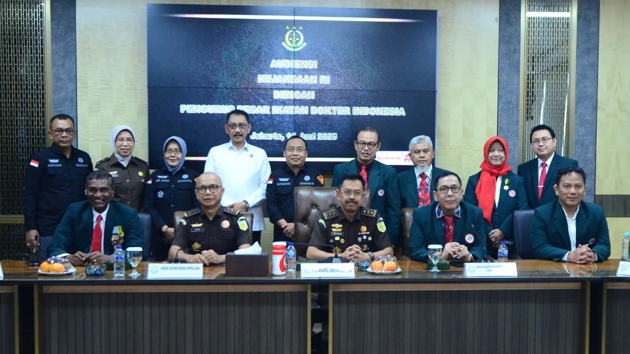 Kejaksaan RI dan PB IDI Jajaki Kerja Sama Penegakan Hukum dan Kesehatan Yustisial