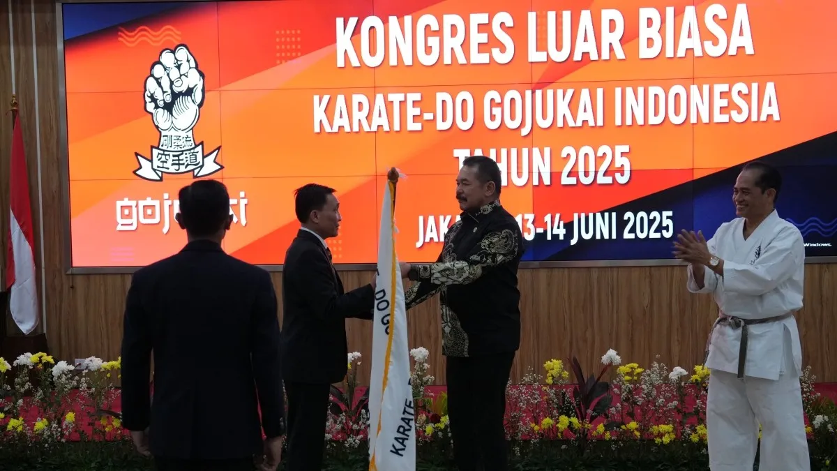 Jaksa Agung RI, ST Burhanuddin diangkat sebagai Ketua Dewan Pembina Pengurus Besar Gojukai Indonesia