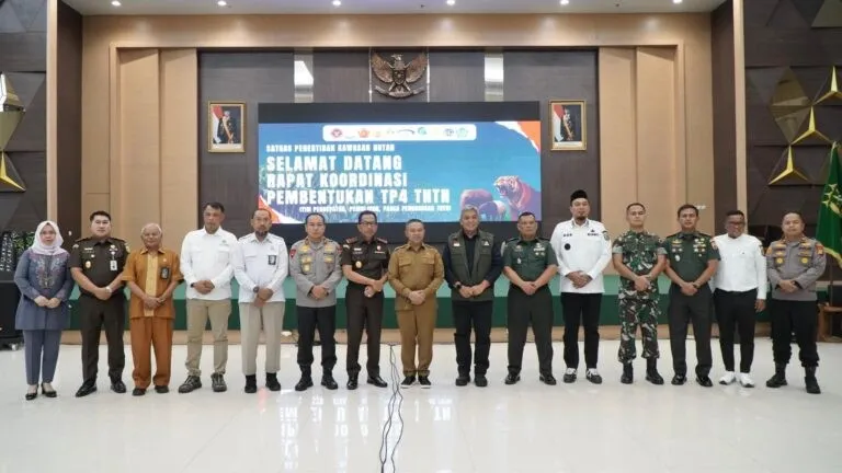 Satgas PKH dan Forkopimda Riau Mantapkan Langkah Kuasai Kembali 81.793 Hektare Lahan TNTN