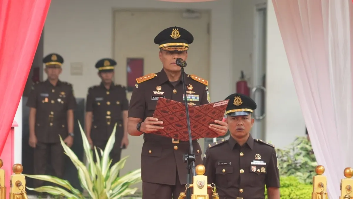 Upacara Peringatan Hari Lahir Pancasila di Kejaksaan Agung, Senin, 2 Juni 2025