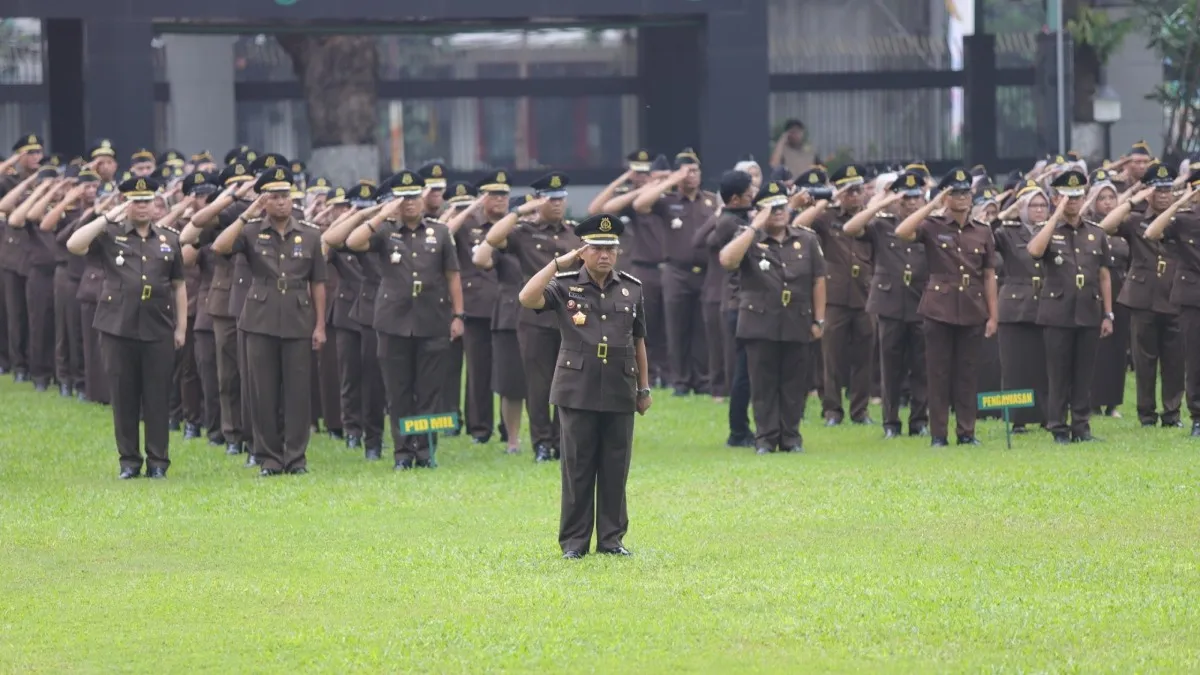 Upacara Peringatan Hari Lahir Pancasila di Kejaksaan Agung, Senin, 2 Juni 2025