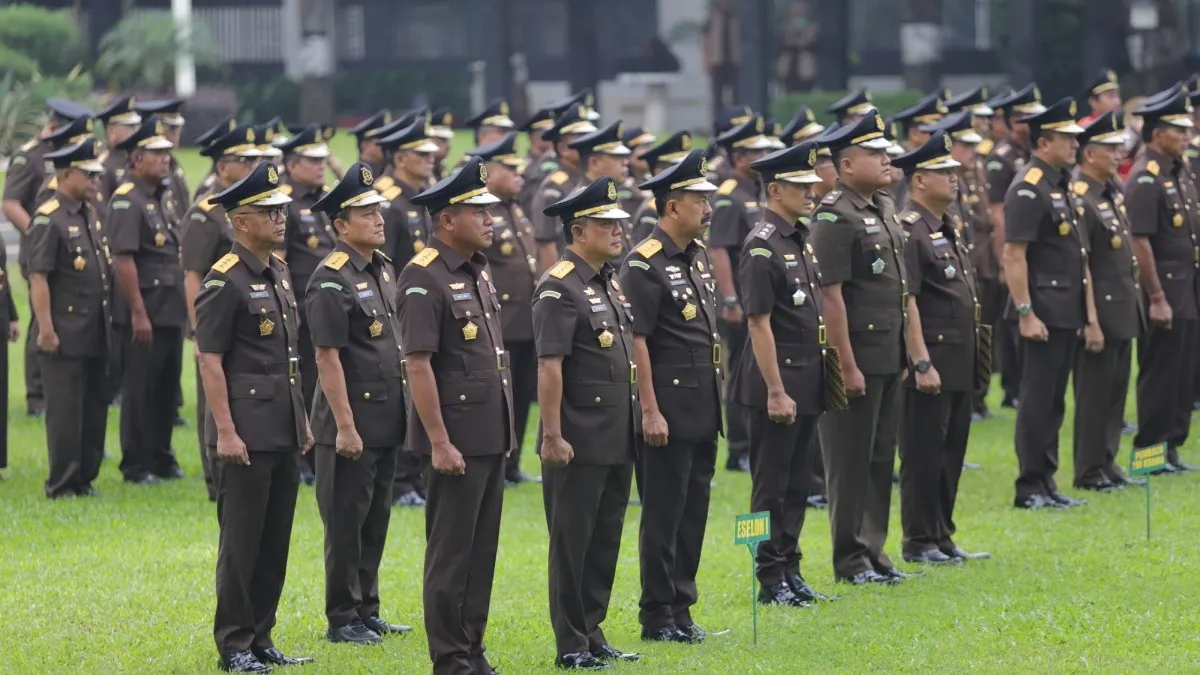 Upacara Peringatan Hari Lahir Pancasila di Kejaksaan Agung, Senin, 2 Juni 2025