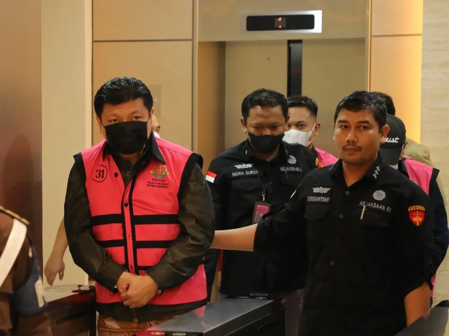 ISL, salah satu tersangka dalam perkara dugaan korupsi pemberian kredit kepada PT Sritex