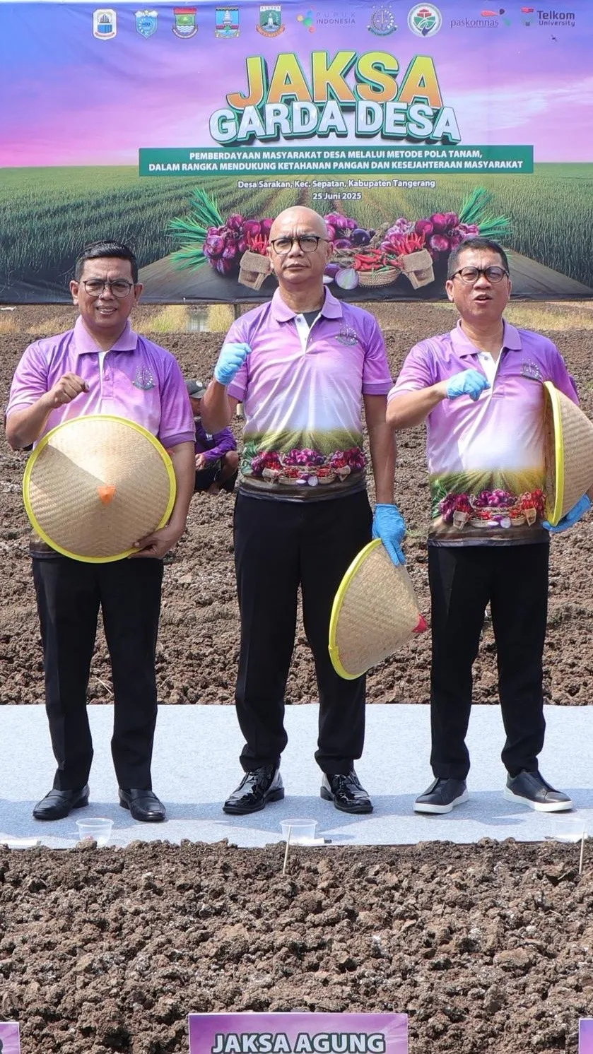 JAM-Intel Tandatangani MoU Jaksa Mandiri Pangan dan Jaksa Garda Desa di Banten