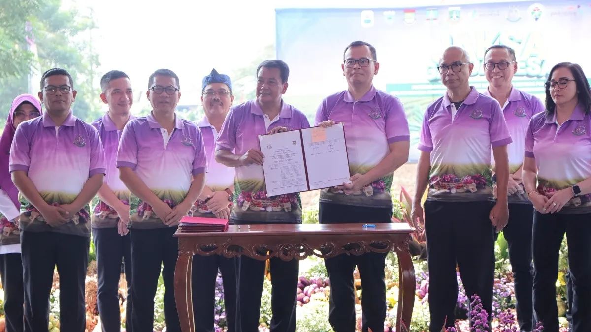JAM-Intel Tandatangani MoU Jaksa Mandiri Pangan dan Jaksa Garda Desa di Banten