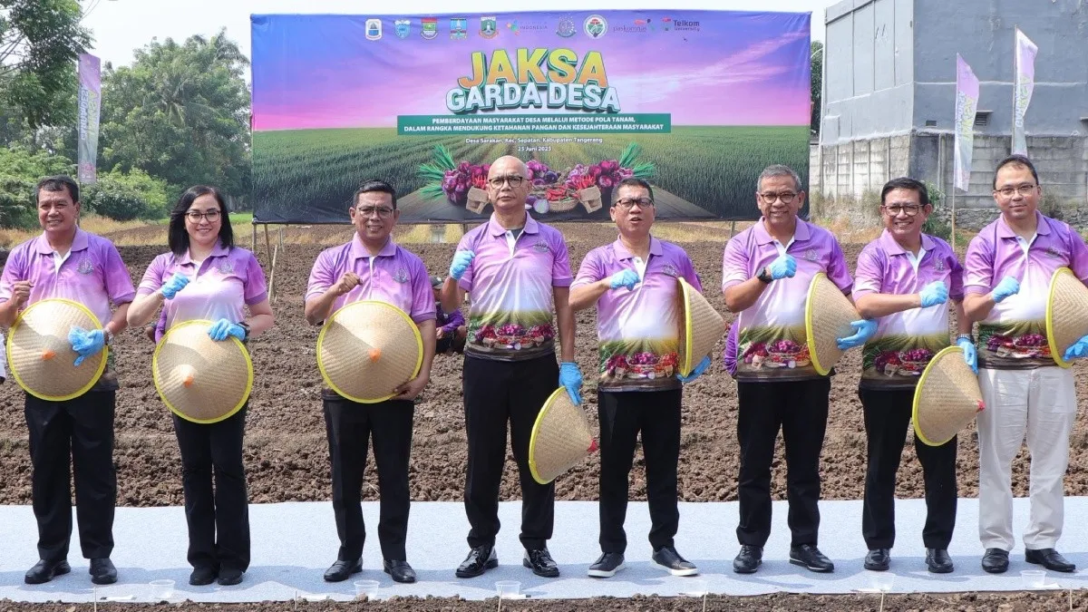 JAM-Intel Tandatangani MoU Jaksa Mandiri Pangan dan Jaksa Garda Desa di Banten