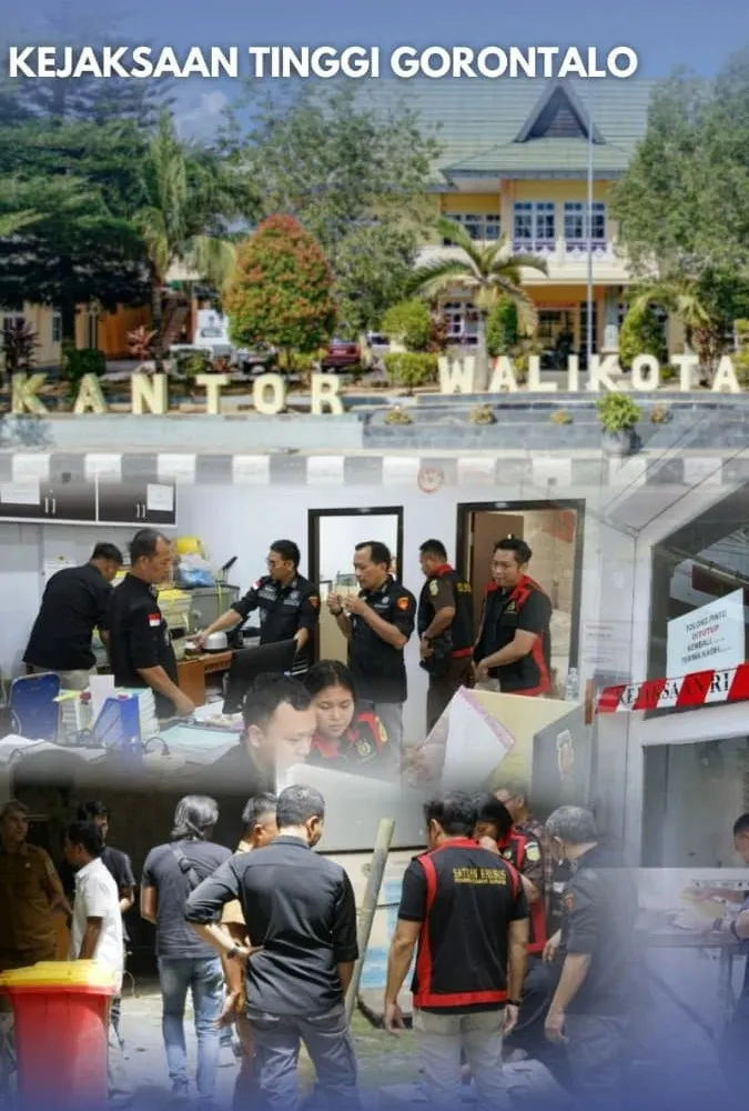 Bongkar Dugaan Korupsi Perjalanan Dinas, Kejati Gorontalo Geledah Kantor Wali Kota