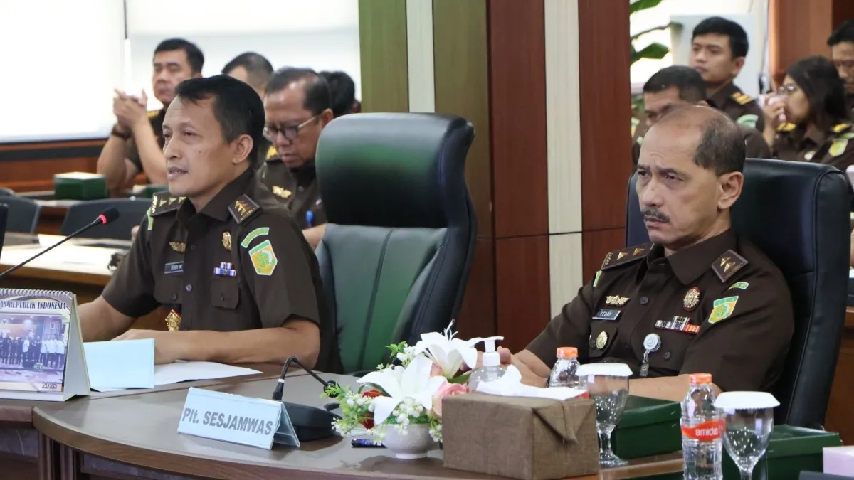 Kick Off Evaluasi SPIP Terintegrasi Tahun 2025 , JAM-Pengawasan Harapkan Jadi Fondasi Kokoh bagi Kejaksaan Profesional