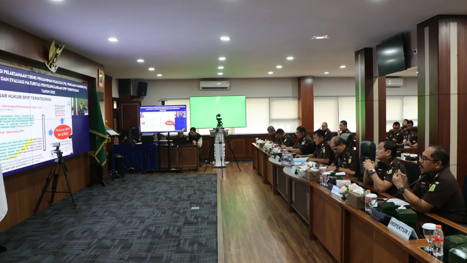 Kick Off Evaluasi SPIP Terintegrasi Tahun 2025 , JAM-Pengawasan Harapkan Jadi Fondasi Kokoh bagi Kejaksaan Profesional