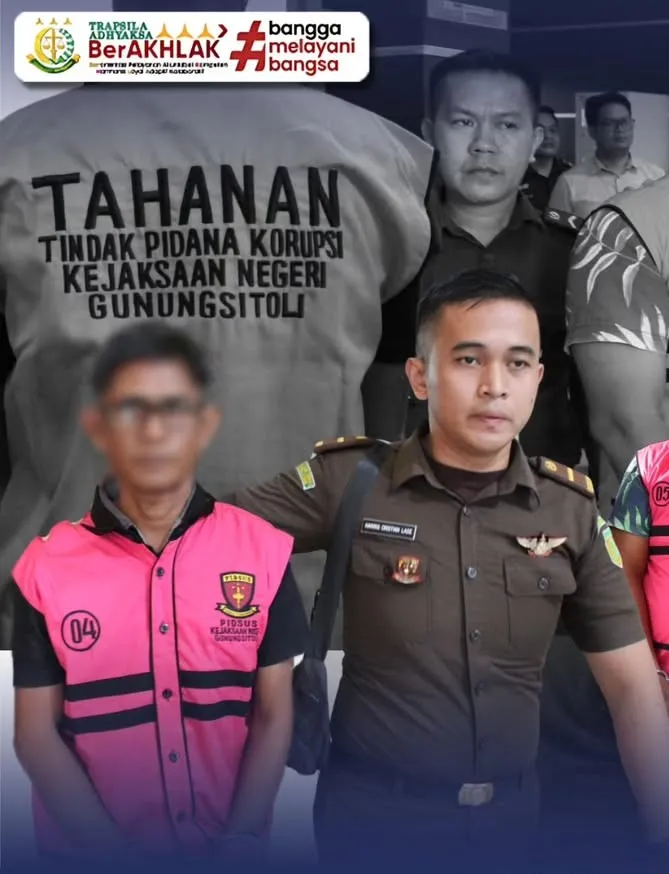 Korupsi Dana Desa Dipakai untuk Judi Online, Kades dan Bendahara di Nias Barat Ditahan Jaksa