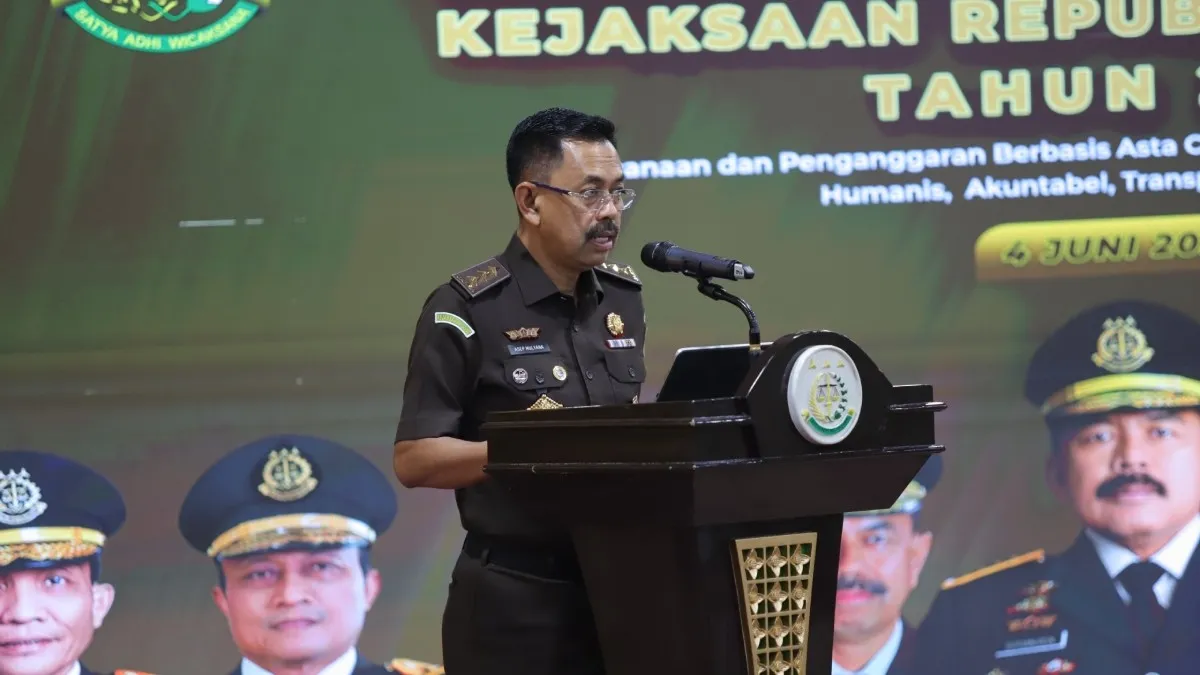 Plt Wakil Jaksa Agung Prof Asep Nana Mulyana resmi menutup Musrenbang Kejaksaan Tahun 2025