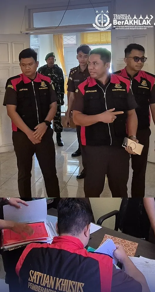 Dua Kantor Digeledah, Kejari Halmahera Timur Selidiki Dugaan Korupsi Proyek RTH Masjid Raya Iqro